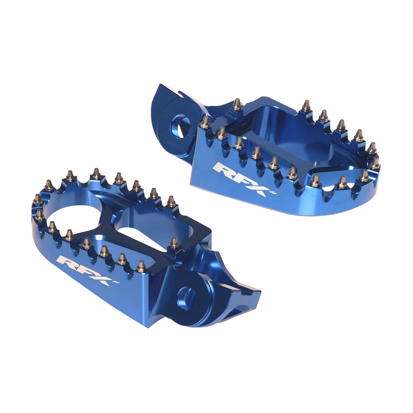 RFX Pro Footrests Husqvarna TC85 18-24 TC125/FC 250/350/450 16-22 Blue