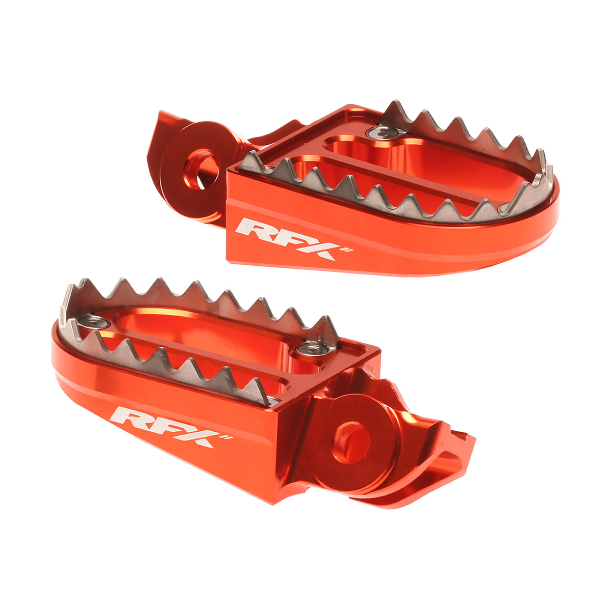 RFX Pro Series 2 Footrests KTM SX85 18-24 SX125-450 16-22 EXC/F 17-23 Orange