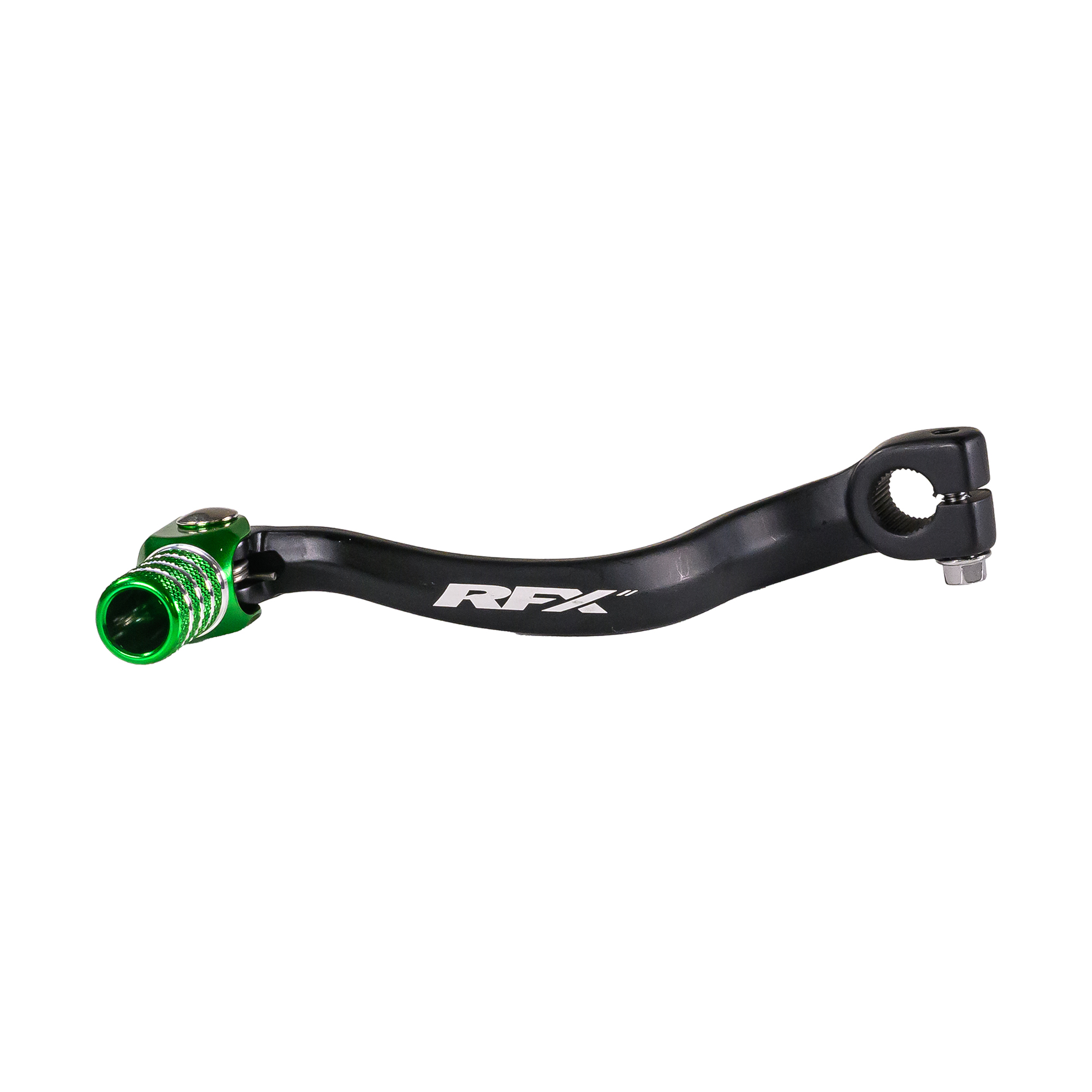 RFX Race Gear Lever Kawasaki KX65 00-24 Black/Green