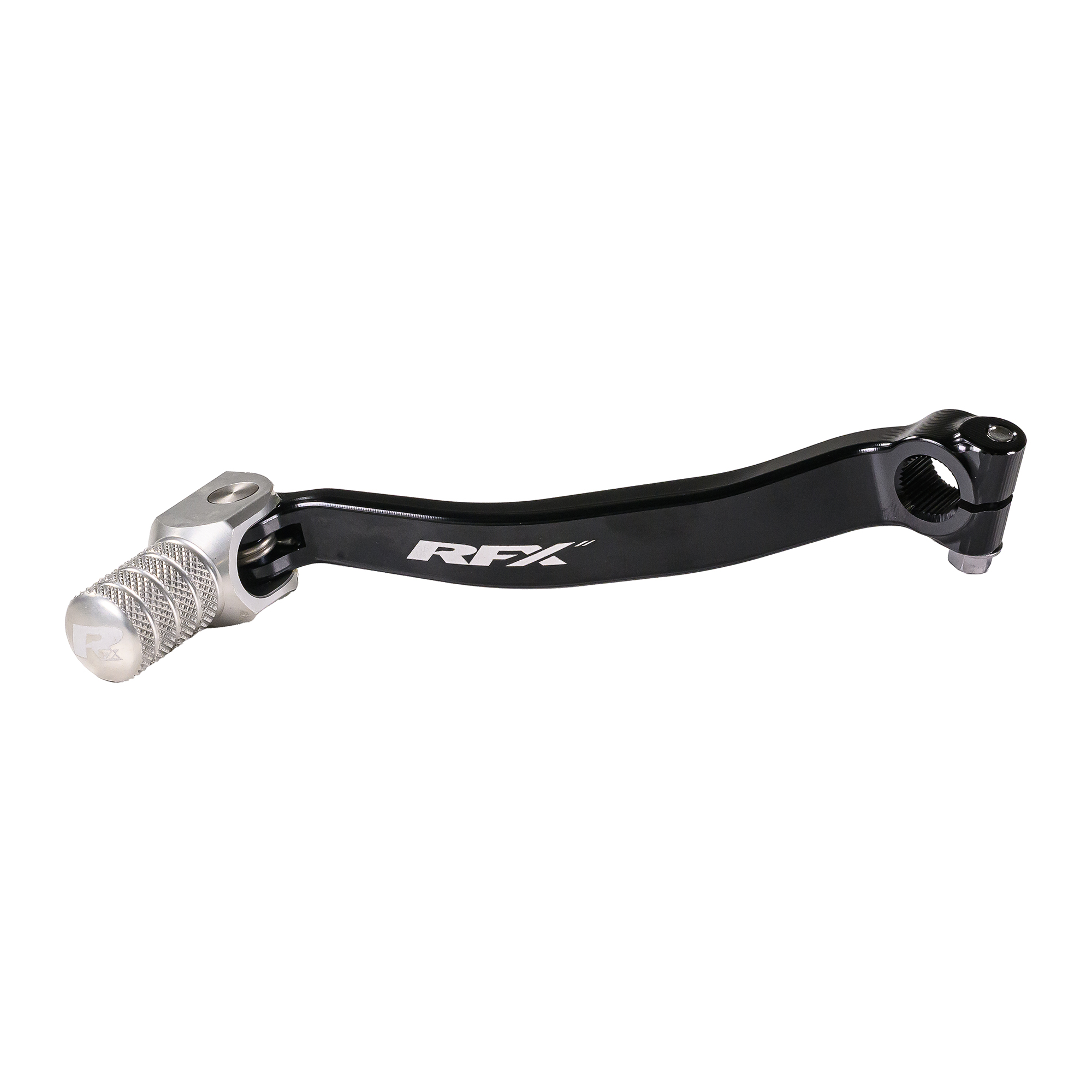 RFX Flex+ Factory Edition Gear Pedal Kawasaki KXF250 09-24 Black/Hard Anodised Titanium