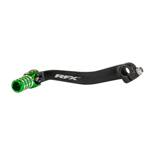 RFX Race Gear Lever Kawasaki KXF450 16-24 Black/Green