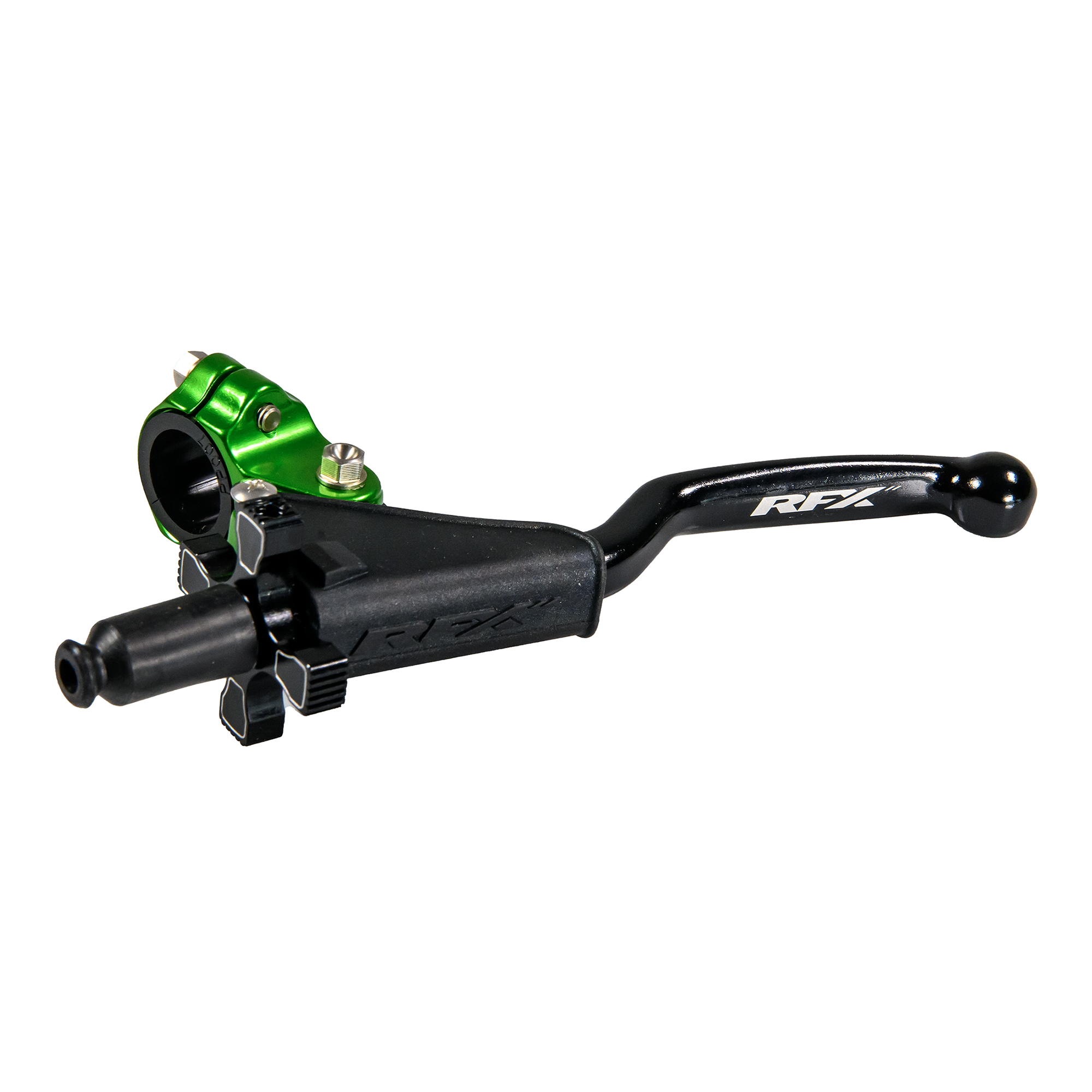 RFX Pro Clutch Lever Assembly Forged Universal EZ Adjust Green