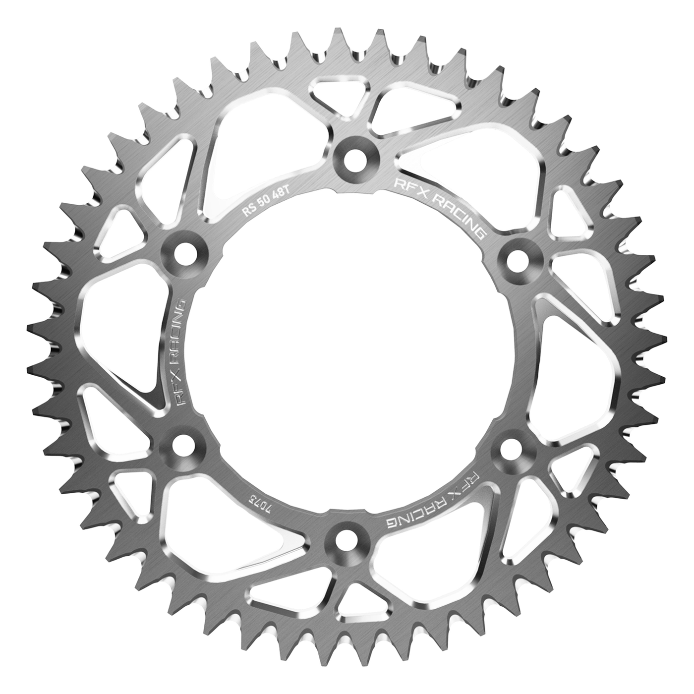 RFX Pro Series Elite 2.0 Rear Sprocket Honda CR 125/250 84-07, CRF 250/450 02-26 Silver