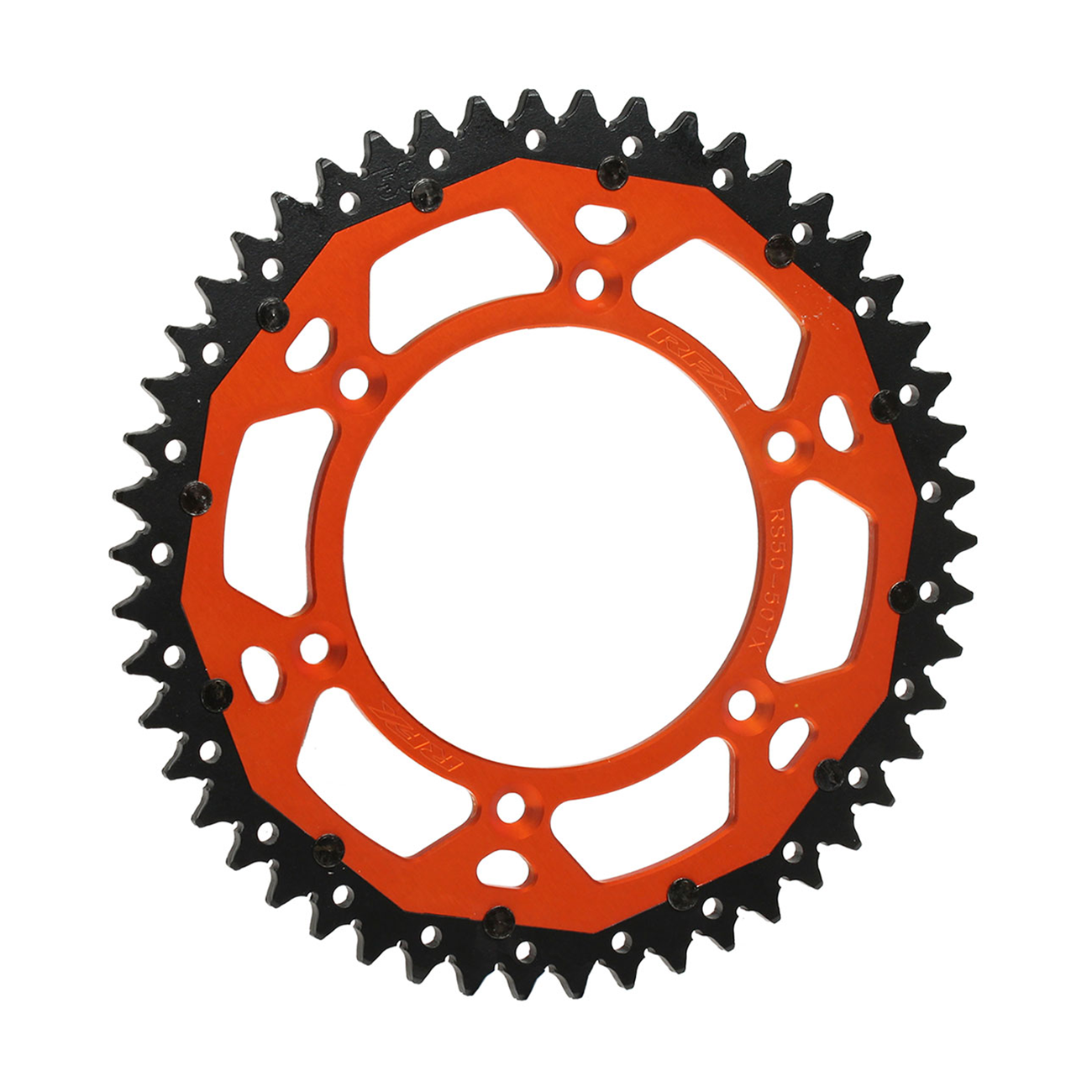 RFX Pro Series Armalite Rear Sprocket KTM SX/SXF EXC/EXC-F 91-26, Husky TC/FC/TE/FE 14-26 Gas Gas MC/EC/EX 21-26, Triumph TF 250/450 X/E 25-26 Orange