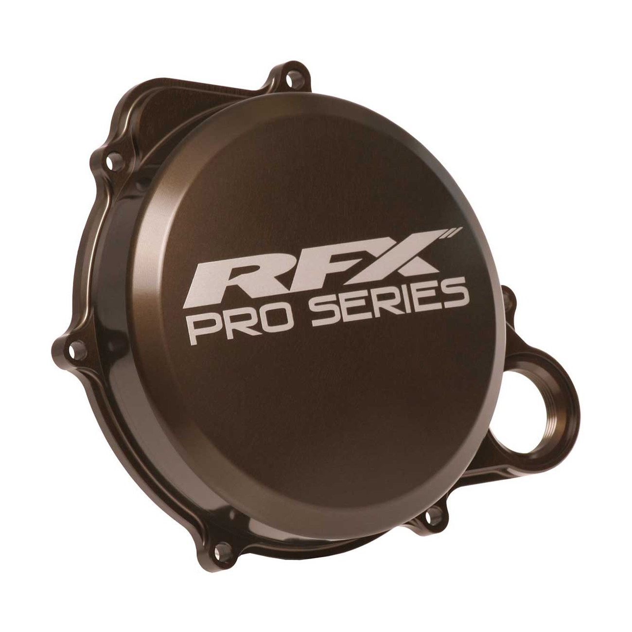 RFX Pro Clutch Cover Kawasaki KXF250 21-24 Hard Anodised Black