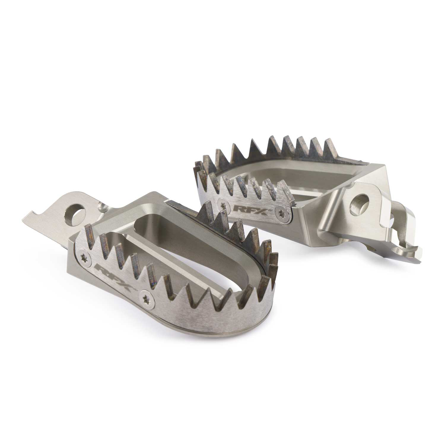 RFX Pro Footrests (Ti/Alu) Kawasaki KXF250 06-24 KXF450 07-24