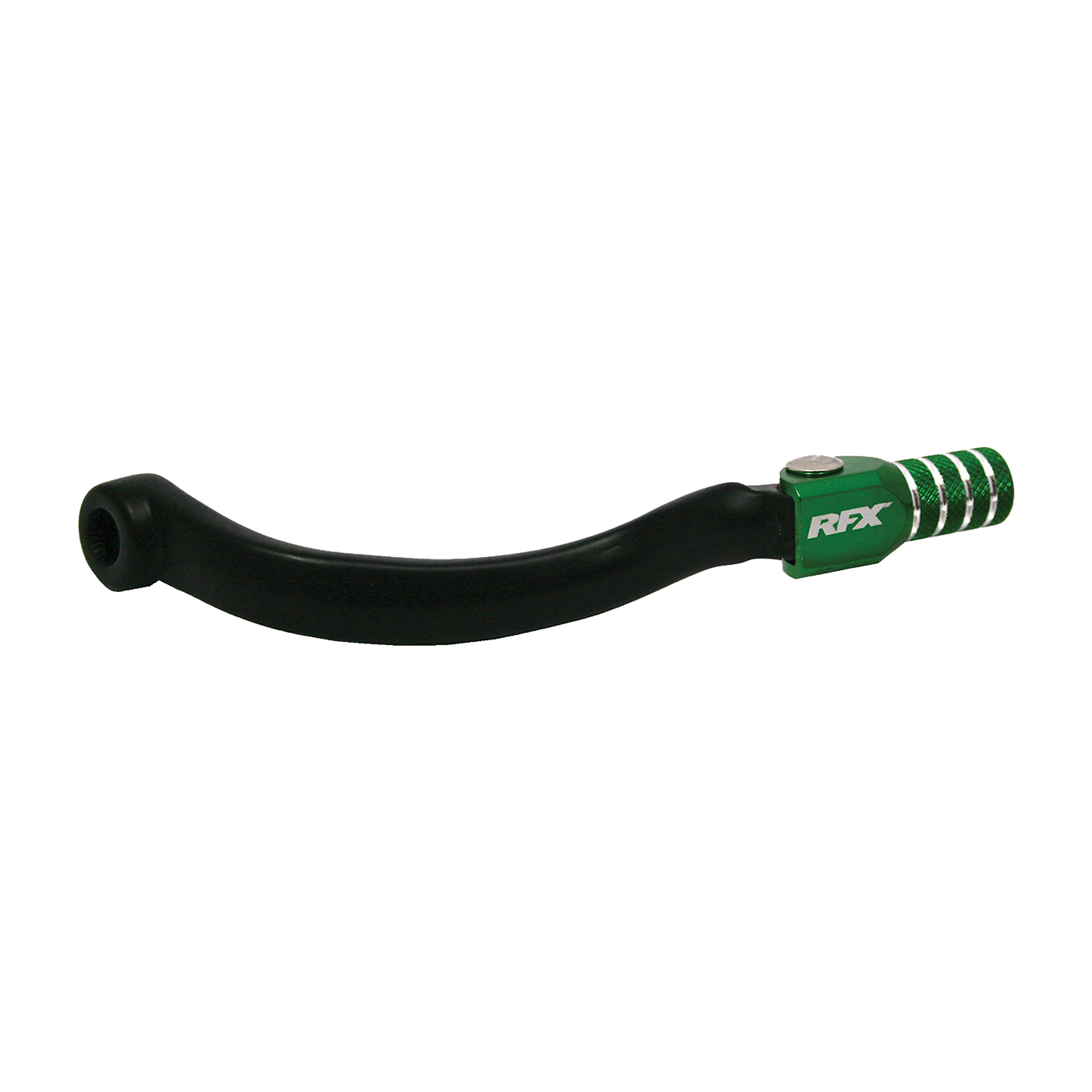 RFX Pro Series Flex+ Gear Lever (Hard Anodised Black/Green) Kawasaki KX85 98-24