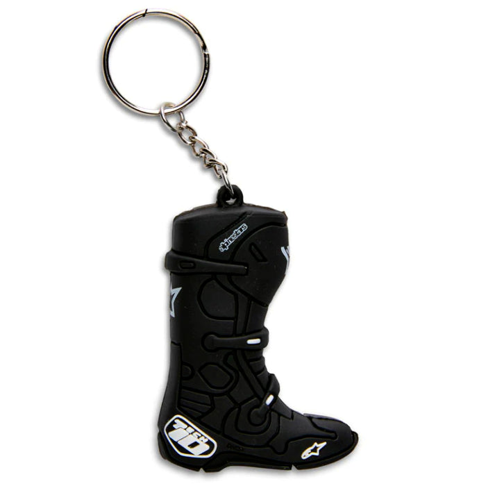 Alpinestars Tech 10 Boot Keyfob Keyring Black