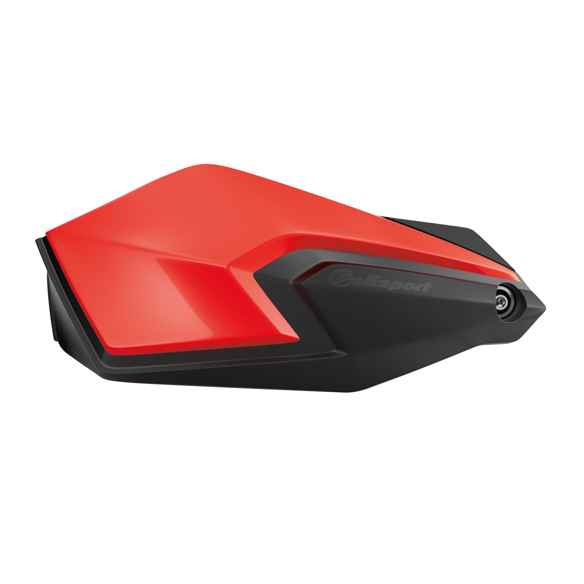 Polisport S-Dual Hand Guards with universal Fitting Kit Red