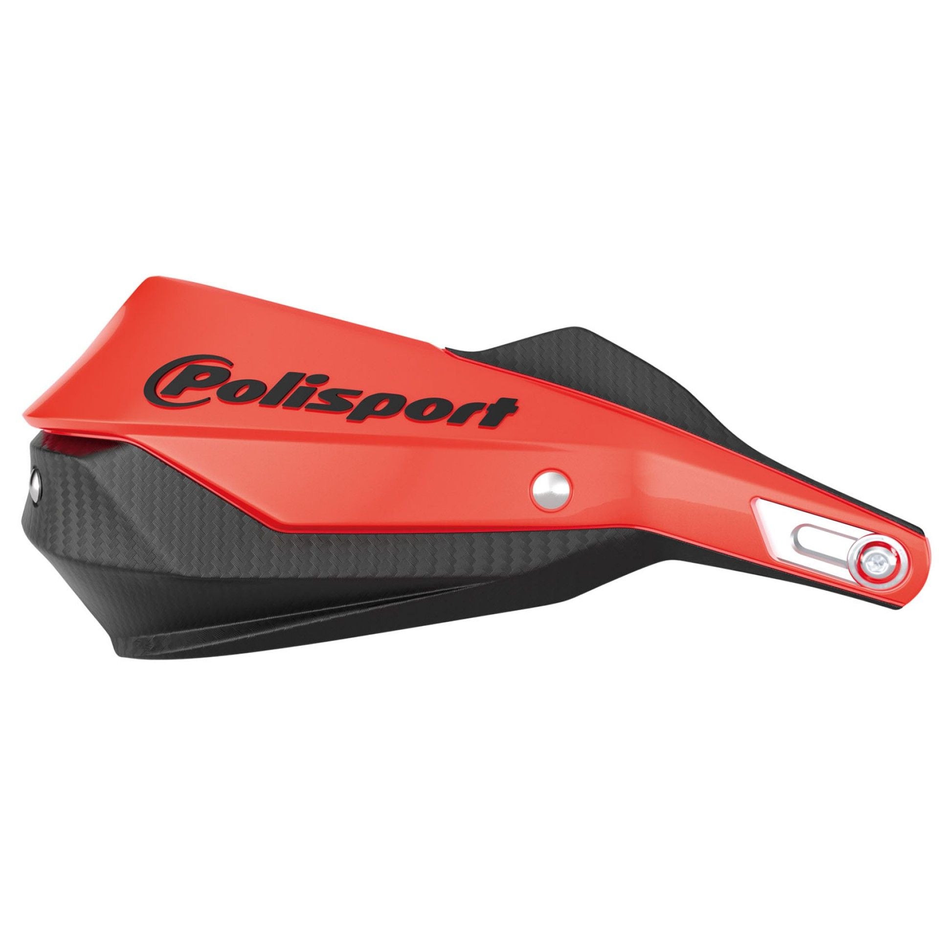 Polisport Trail Blazer Handguards With Fitting Kit Red/Black