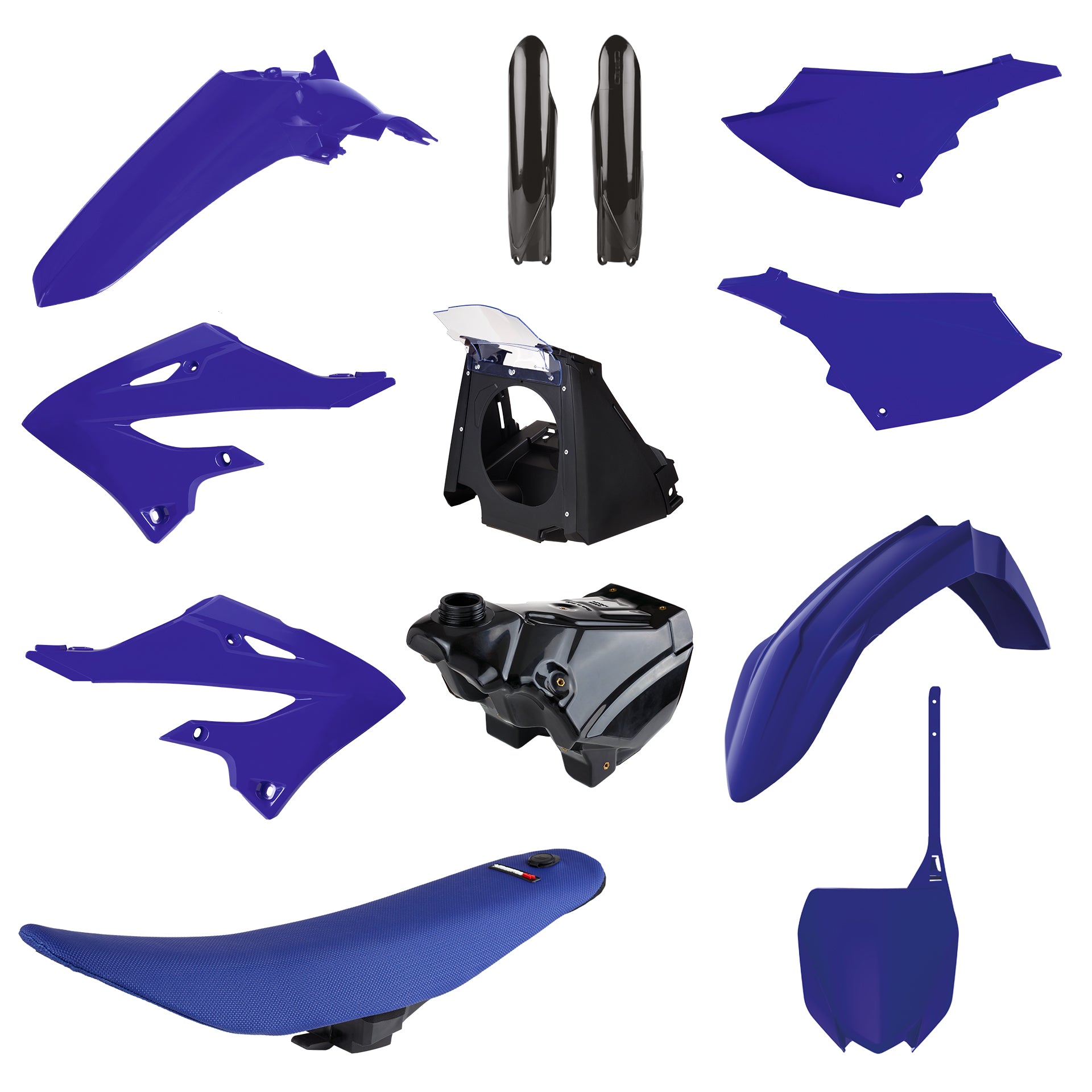 Polisport Complete Restyle Plastic Kit Inc Tank & Seat YAMAHA YZ125/250 02-21 Blue OEM