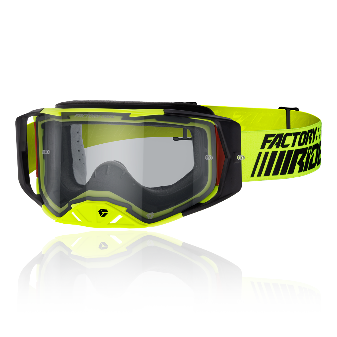 Factory Ride MX Goggle Trigger - Clear Lens