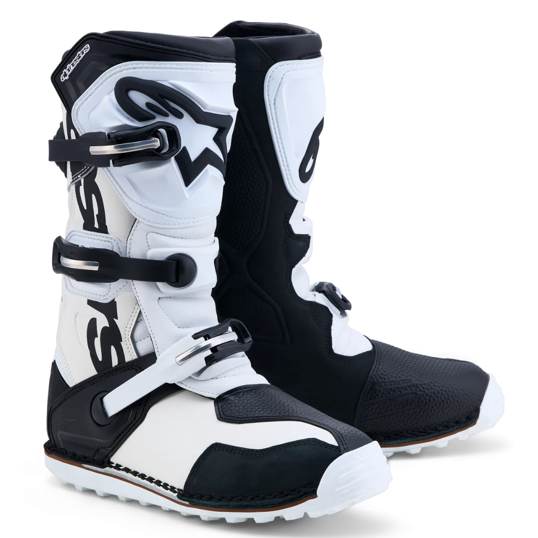 Alpinestars Tech-T Trials Boots Dark Black/White