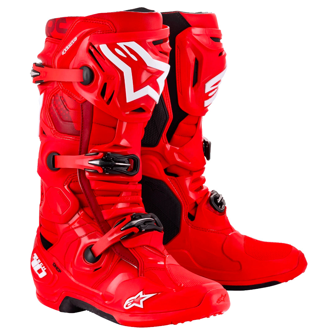 Alpinestars Tech 10 Motocross Boots Red