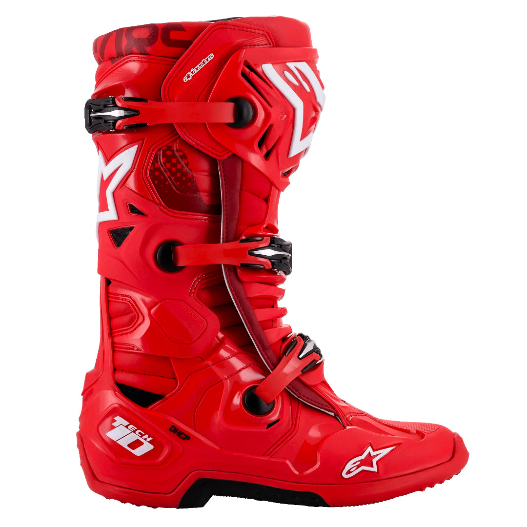 Alpinestars Tech 10 Motocross Boots Red