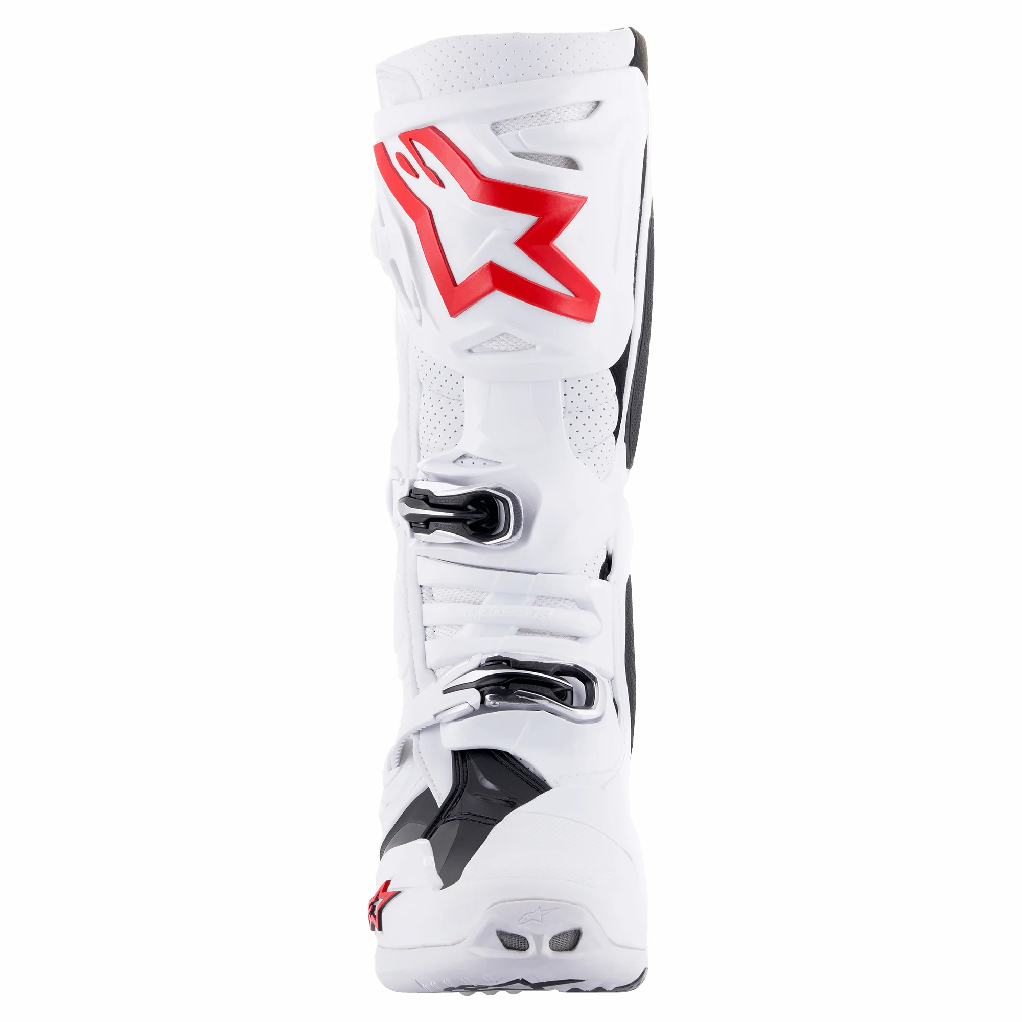 Alpinestars Tech 10 Supervented Motocross Boots White/Bright Red