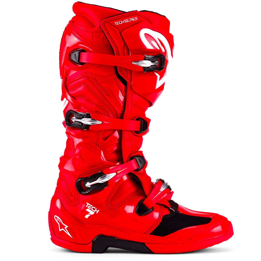Alpinestars Tech 7 Motocross Boots Bright Red