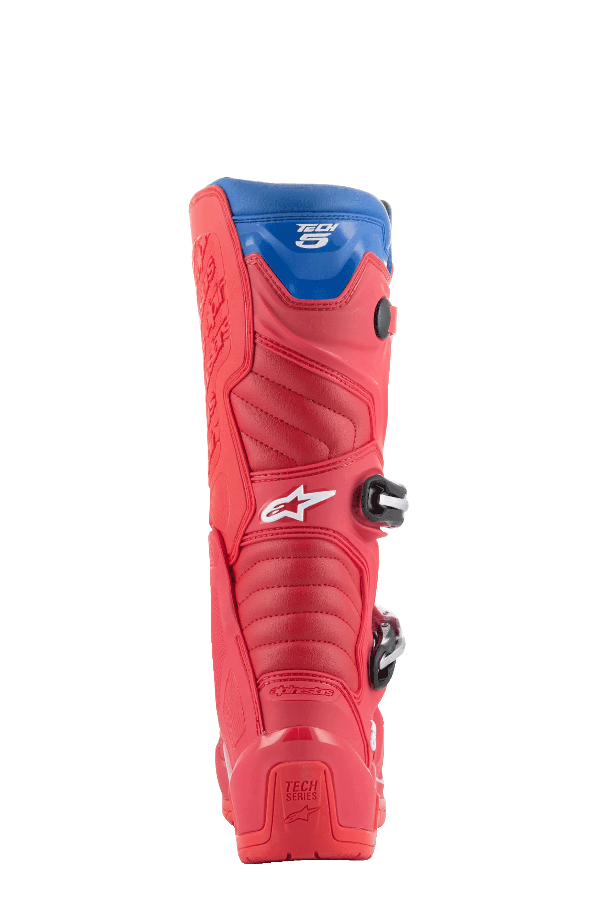 Alpinestars Tech 5 Motocross Boots Bright Red/Dark Red/Alpine Blue