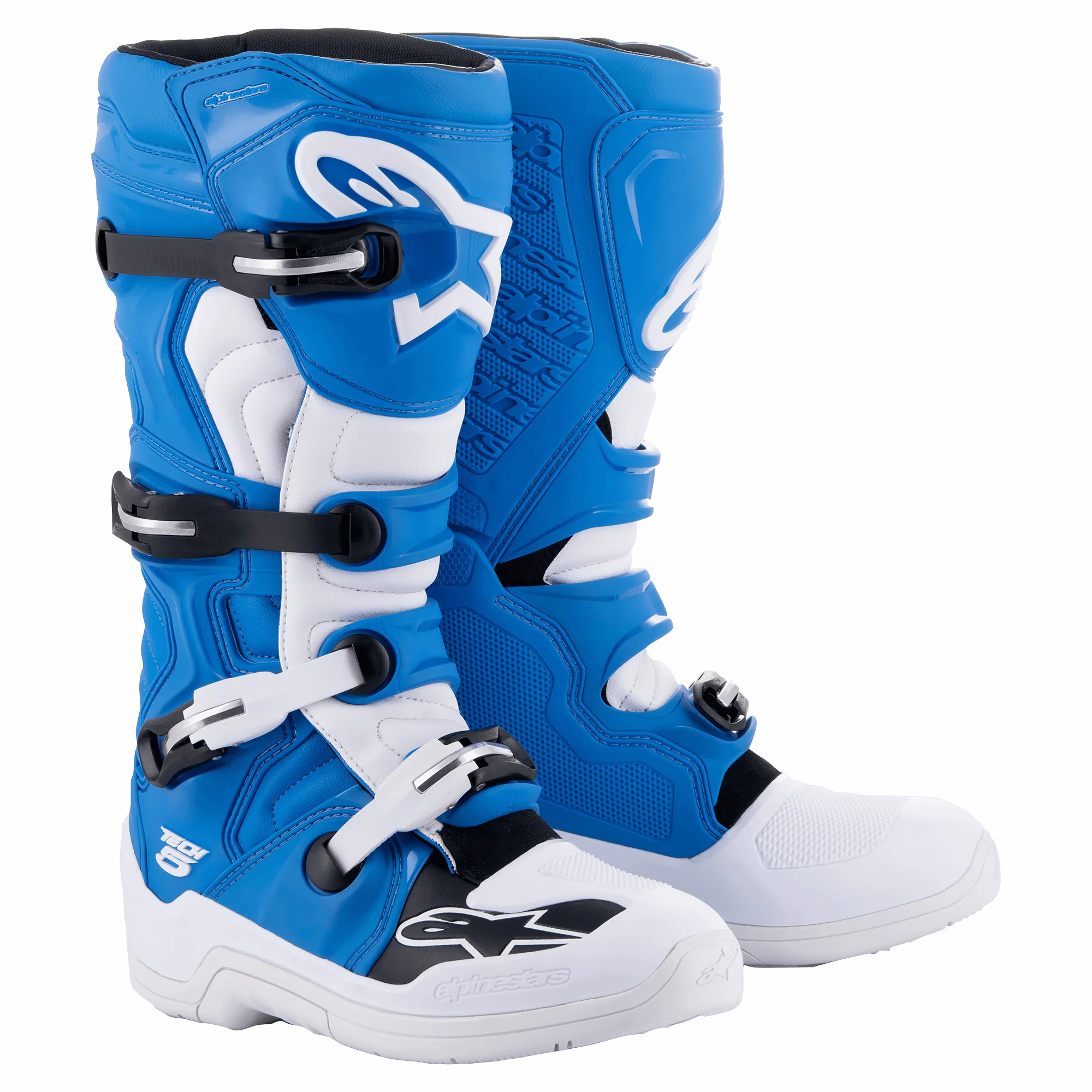 Alpinestars Tech 5 Motocross Boots Blue/White