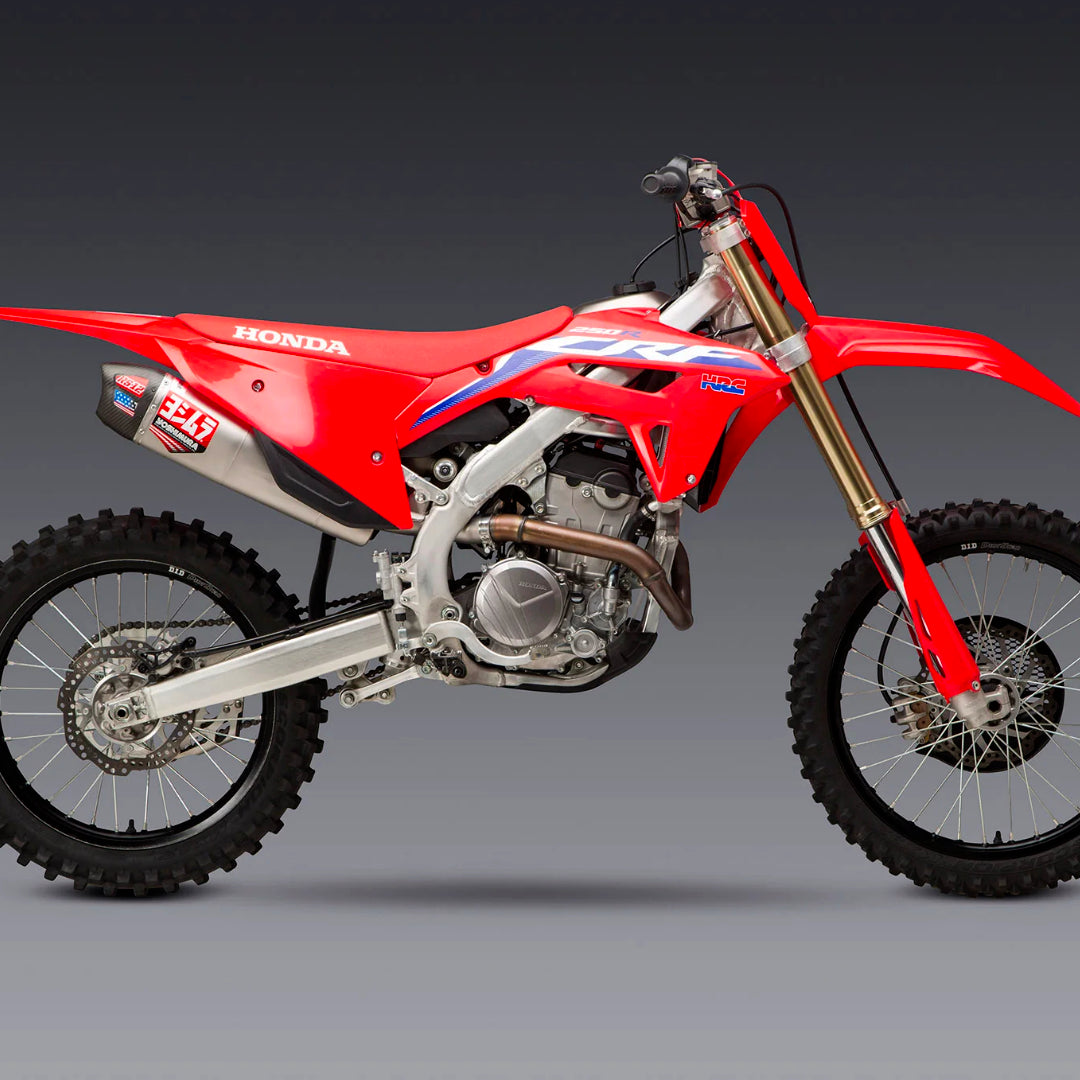 Yoshimura RS-12 Slip On Honda CRF250R 2022-2024 (S.Steel/Carbon Cap)