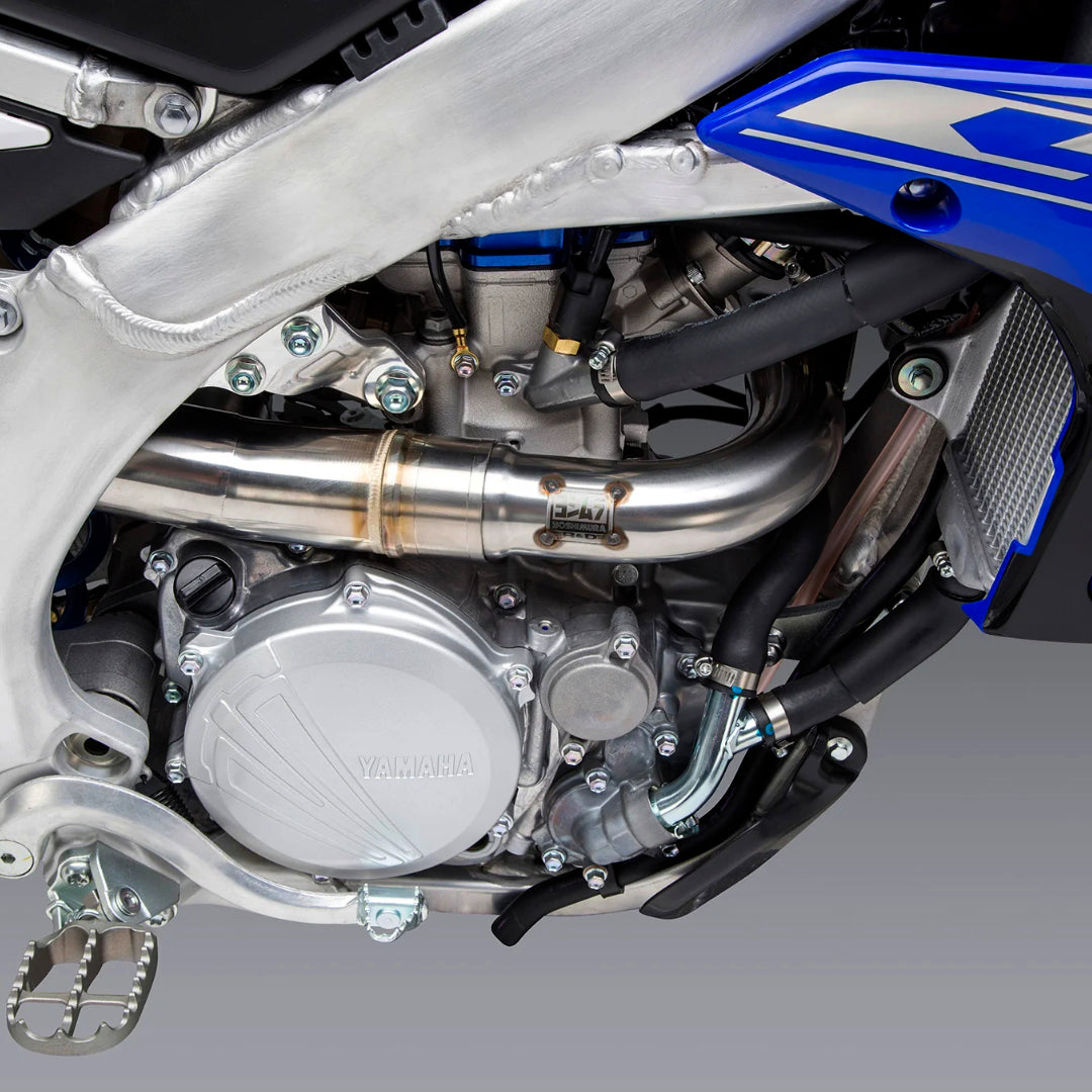 Yoshimura RS-12 Full Exhaust System Yamaha YZ250F 2019-2023 (S.Steel/Alu/Carbon Cap)