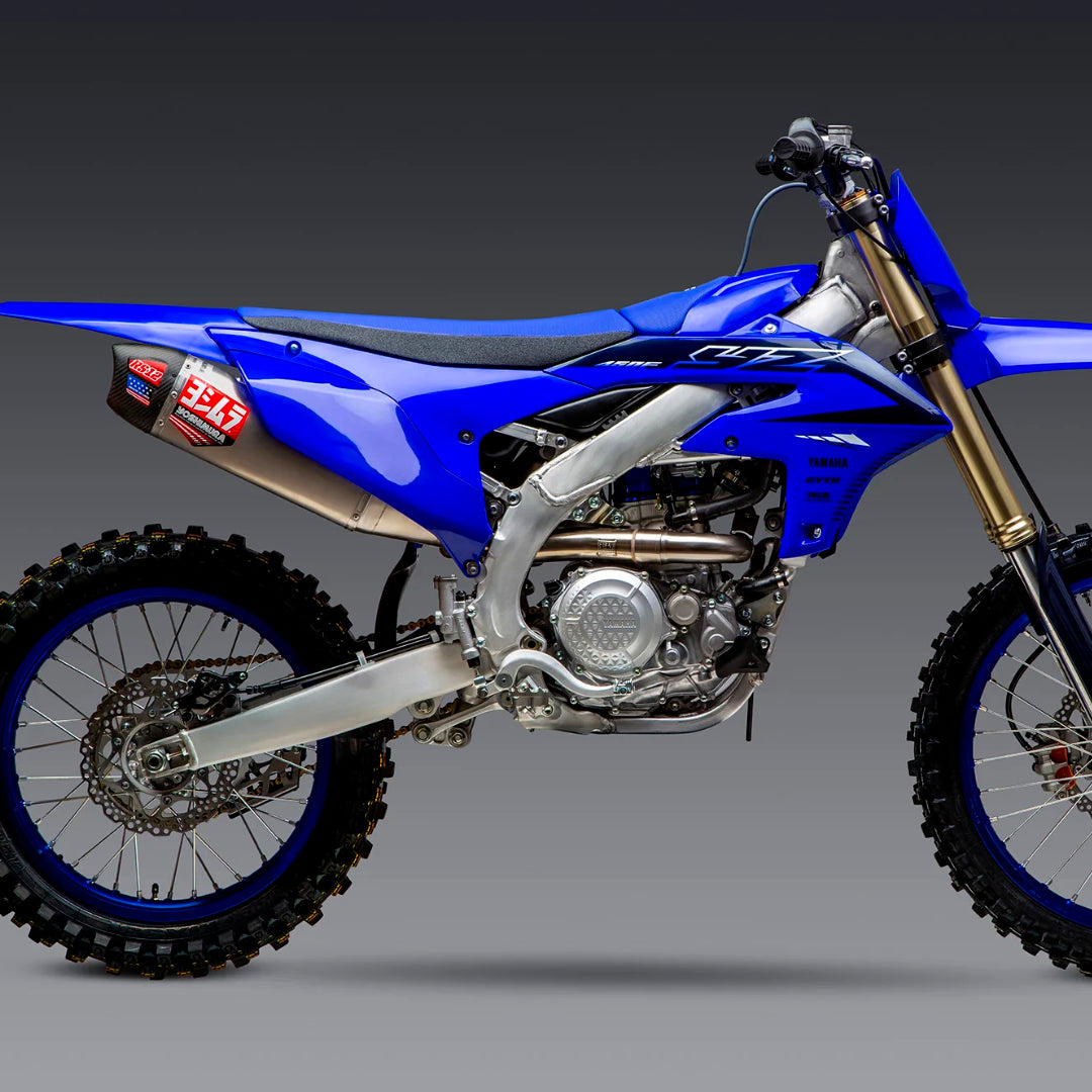 Yoshimura RS-12 Full Exhaust System Yamaha YZ450F 2023-2025 (S.Steel/Alu/Carbon Cap)