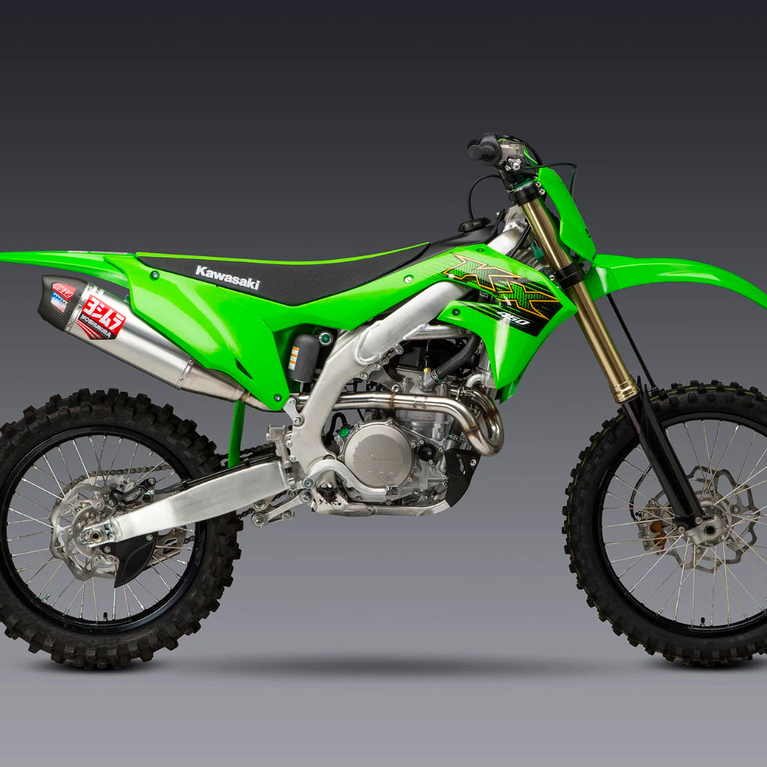 Yoshimura RS-12 Full Exhaust System Kawasaki KXF250 2021-2023