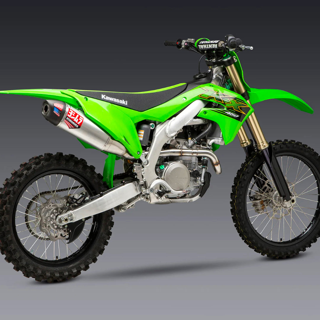 Yoshimura RS-12 Full Exhaust System Kawasaki KXF250 2021-2023