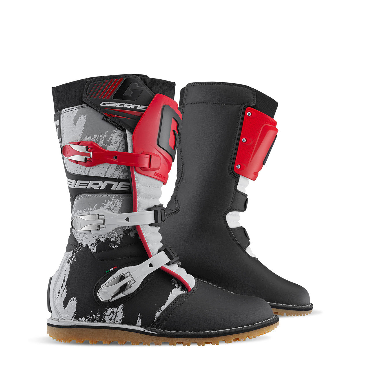 Gaerne Classic Trials Boots Red/Black