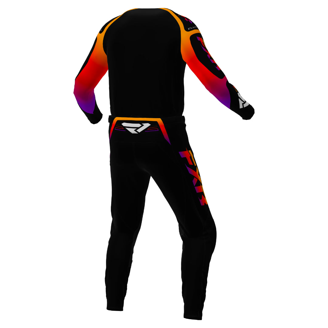 FXR YOUTH Clutch 2025 MX Kit Combo Black/Spectrum