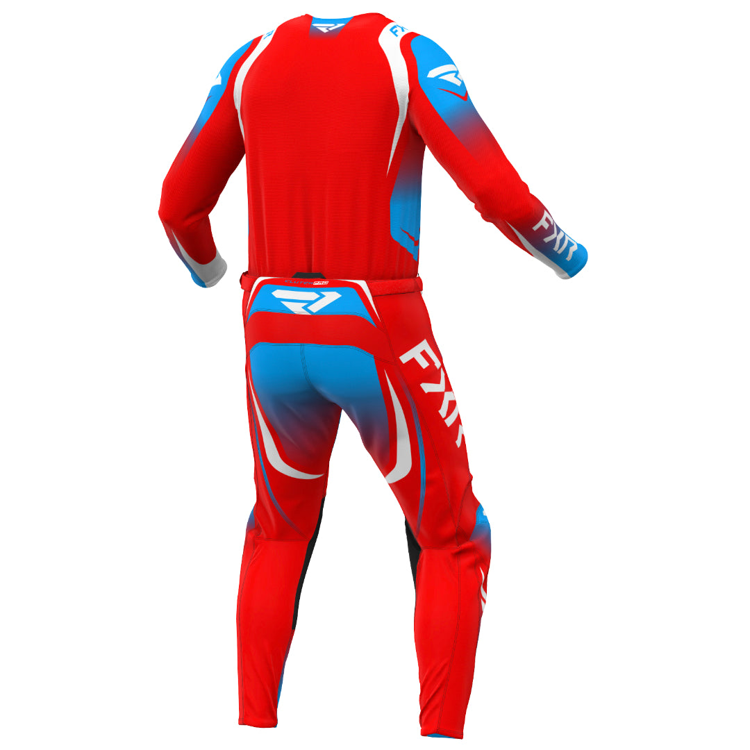 FXR Clutch Pro 2025 MX Kit Combo Red/White/Cyan