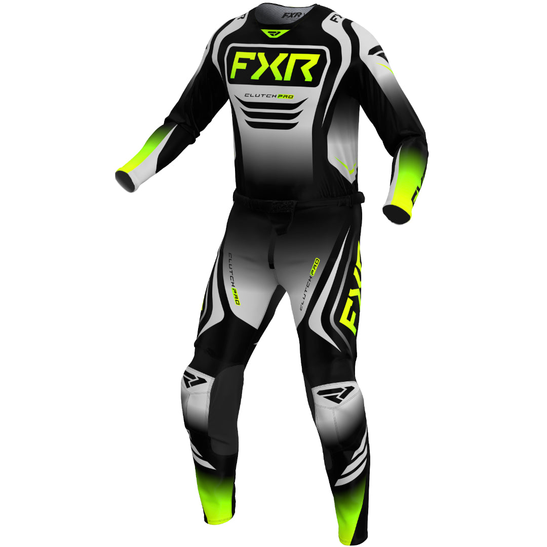 FXR Clutch Pro 2025 MX Kit Combo Black/Grey/HiVis