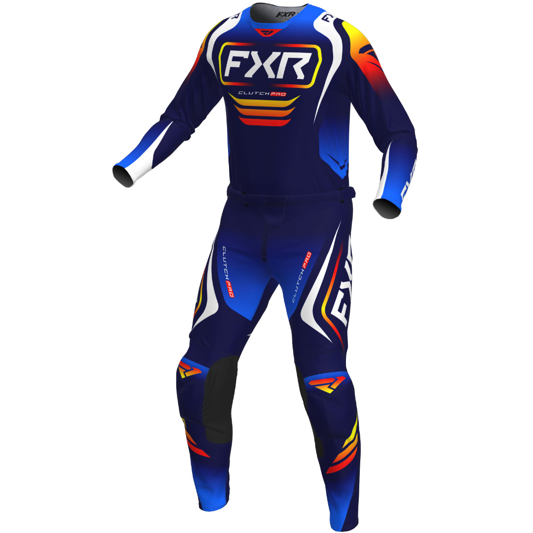 FXR Clutch Pro 2025 MX Kit Combo Navy/Inferno