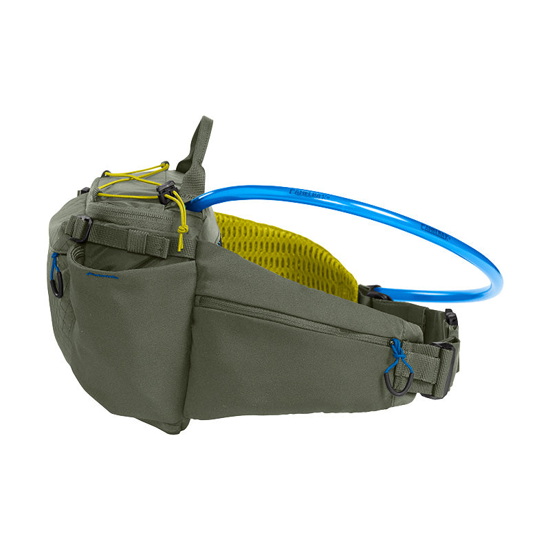 CamelBak M.U.L.E.® 5L Waist Pack with Crux® 1.5L Lumbar Reservoir Dusty Olive