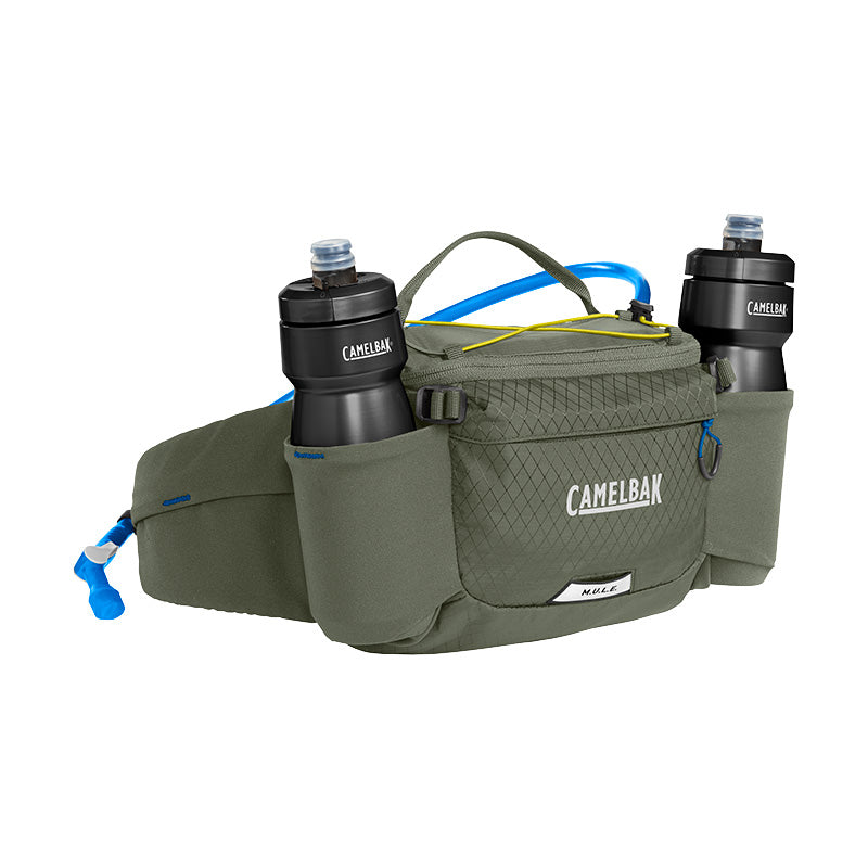 CamelBak M.U.L.E.® 5L Waist Pack with Crux® 1.5L Lumbar Reservoir Dusty Olive