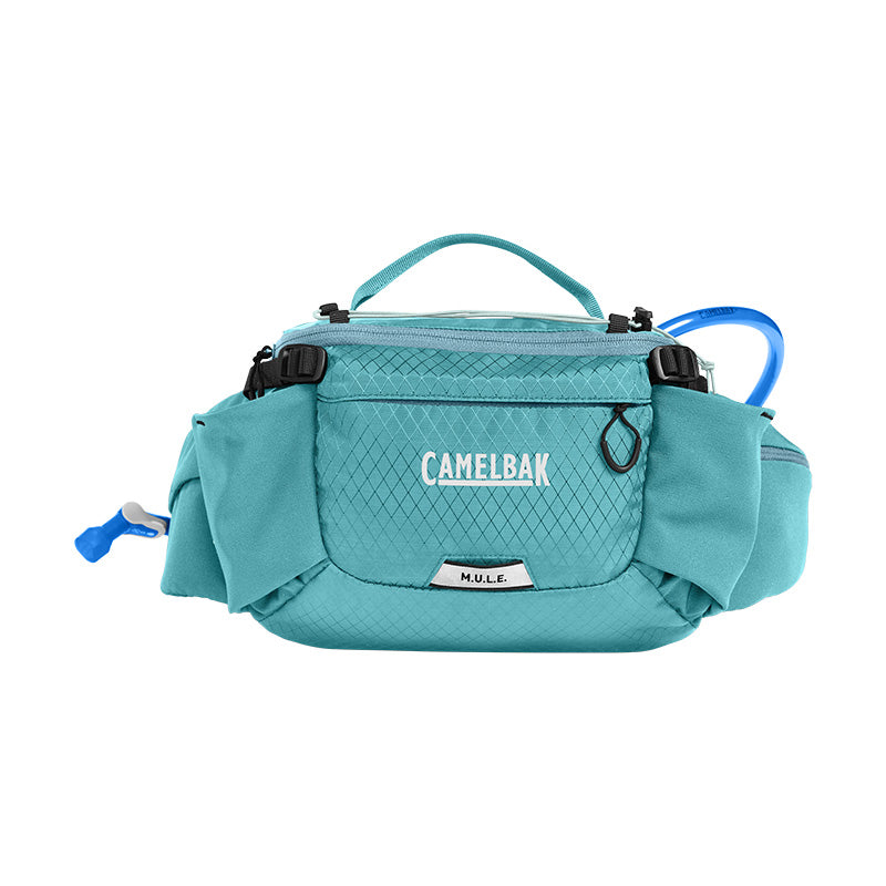 CamelBak M.U.L.E.® 5L Waist Pack with Crux® 1.5L Lumbar Reservoir Arctic Blue