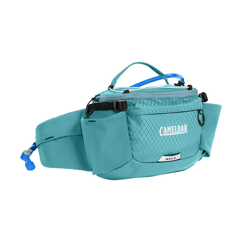 CamelBak M.U.L.E.® 5L Waist Pack with Crux® 1.5L Lumbar Reservoir Arctic Blue