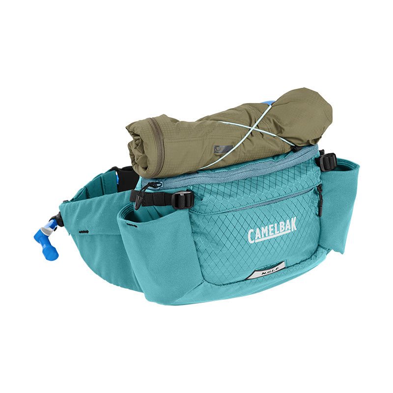 CamelBak M.U.L.E.® 5L Waist Pack with Crux® 1.5L Lumbar Reservoir Arctic Blue