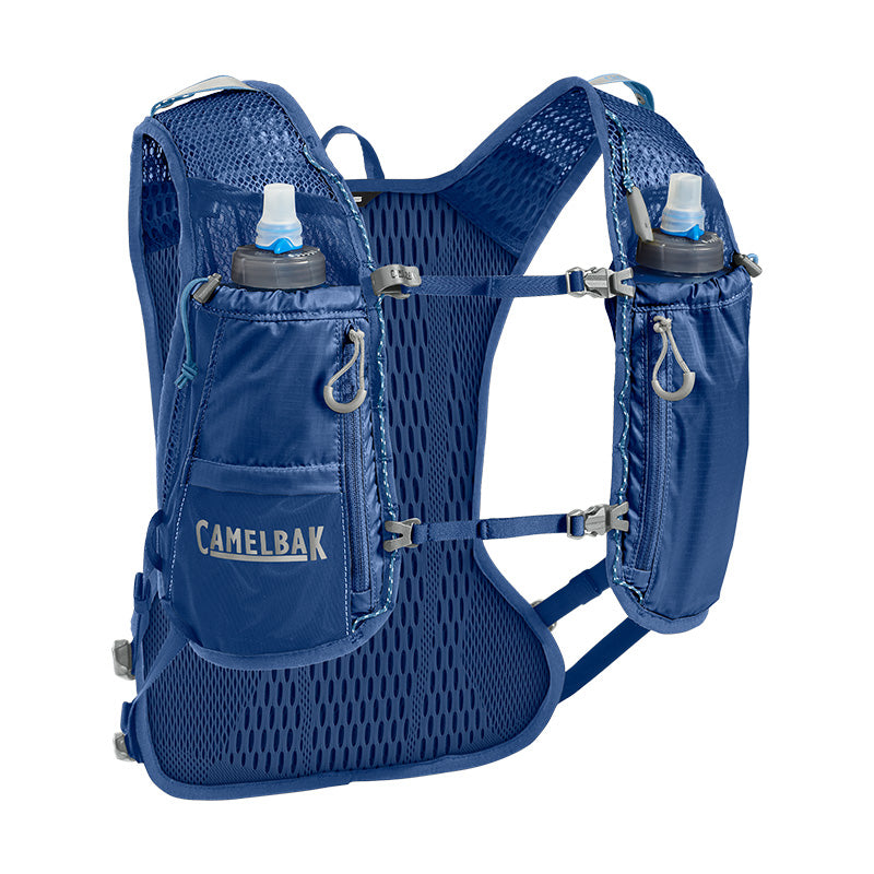 CamelBak Zephyr™ Pro Vest with Two 500ml 17oz Quick Stow™ Flasks Galaxy Blue