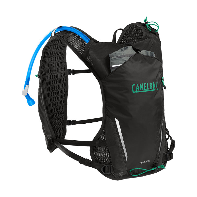 CamelBak Trail Run™ Vest with Two 500ml 17oz Quick Stow™ Flasks Black