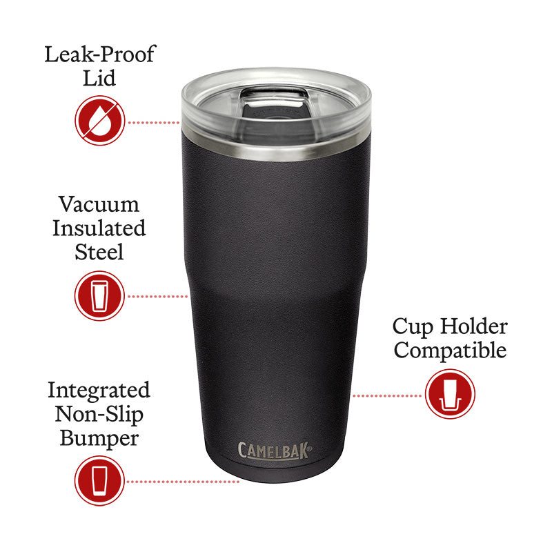 CamelBak Thrive Tumbler VSS Insulated Stainless Steel 600ml 20oz Black