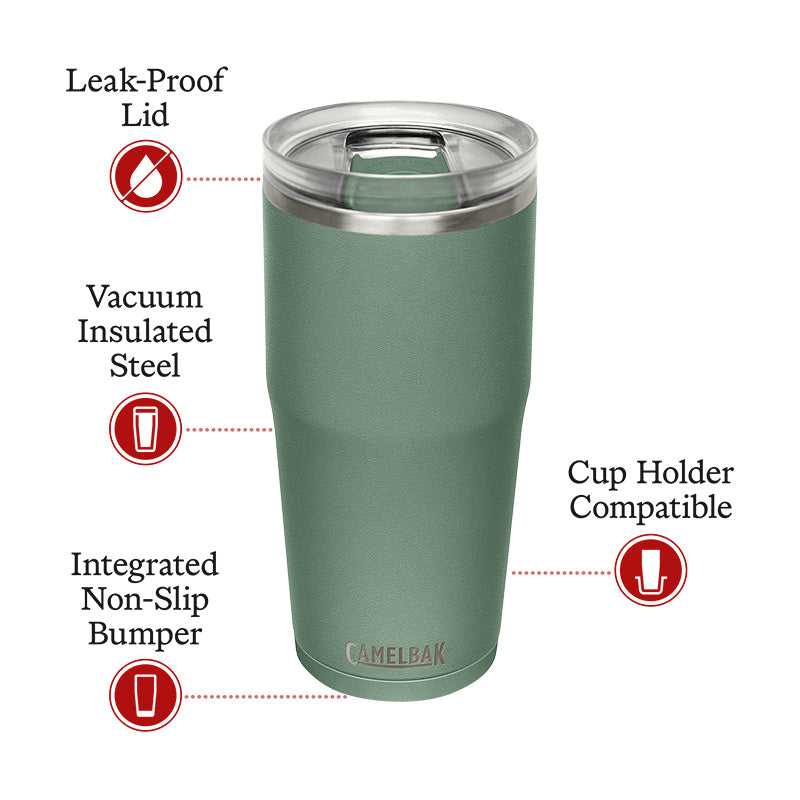 CamelBak Thrive Tumbler VSS Insulated Stainless Steel 900ml 30oz Moss Green