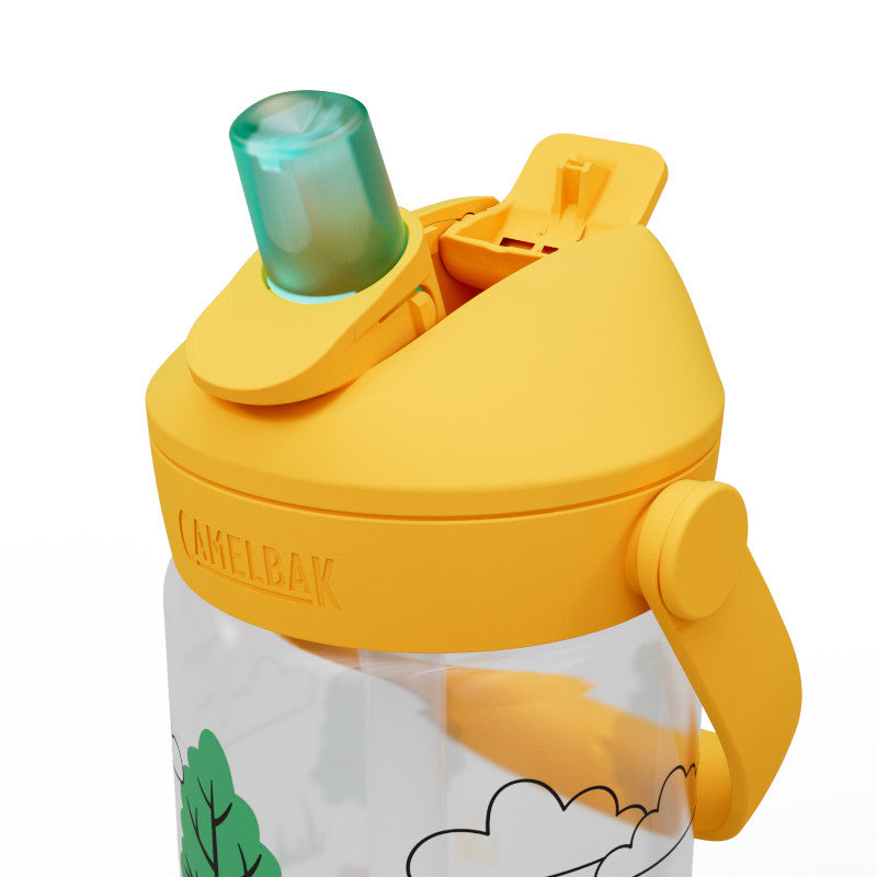 CamelBak Thrive Flip Straw Kids Bottle 400ml 14oz Tractors And Trees