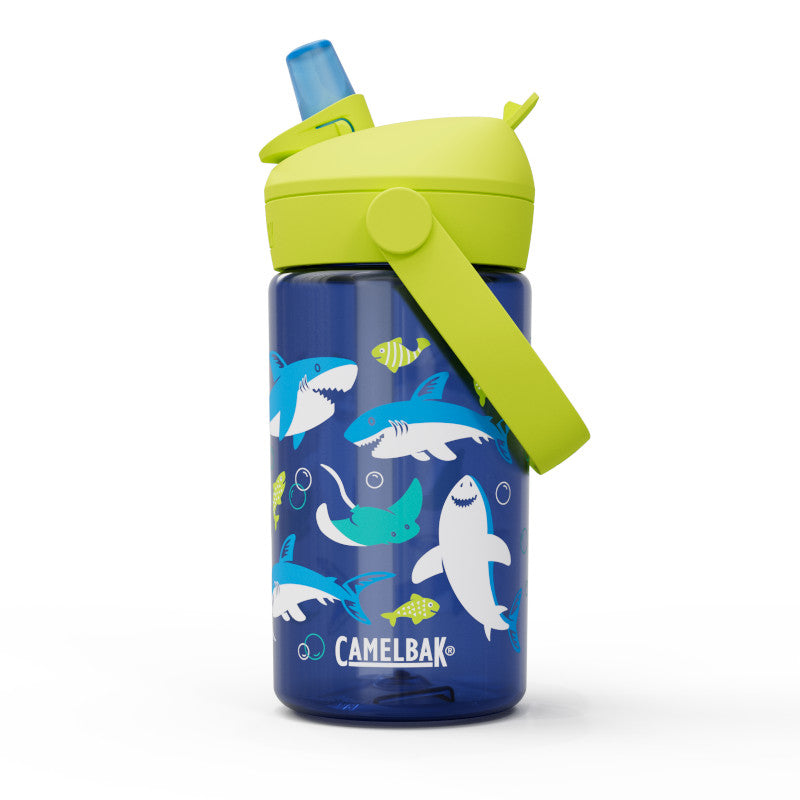 CamelBak Thrive Flip Straw Kids Bottle 400ml 14oz Sharks And Rays