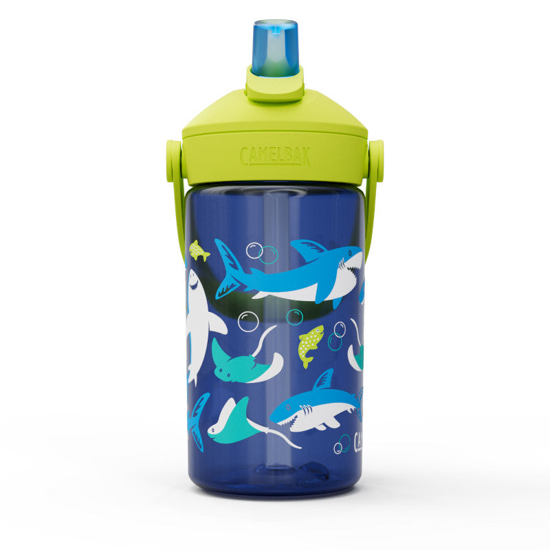 CamelBak Thrive Flip Straw Kids Bottle 400ml 14oz Sharks And Rays