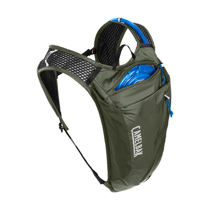 CamelBak Rogue Light 7 Bike Hydration Pack with Crux® 2L Reservoir Dark Green
