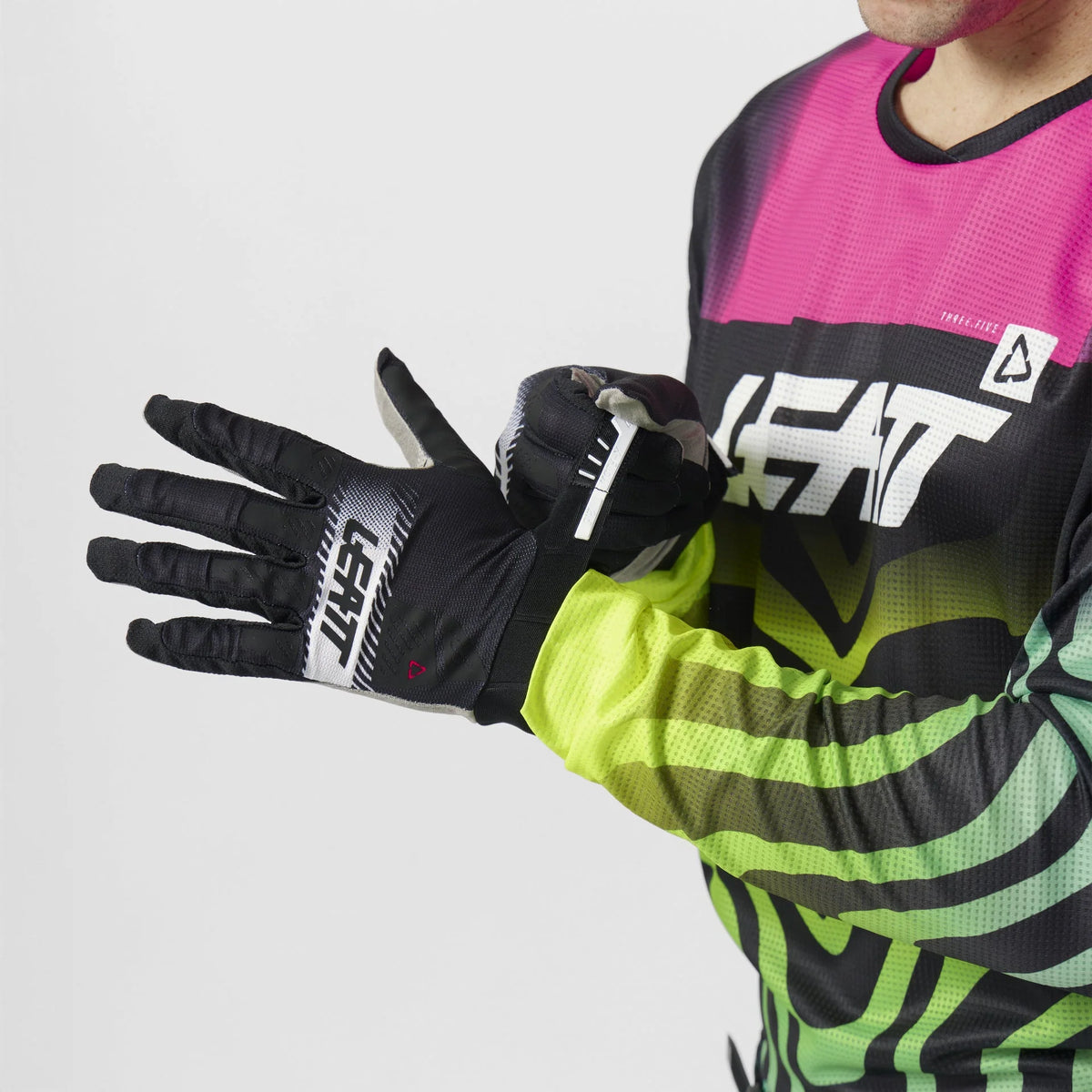 Leatt Moto 3.5 MX Kit Combo 2027 Tiger Pink