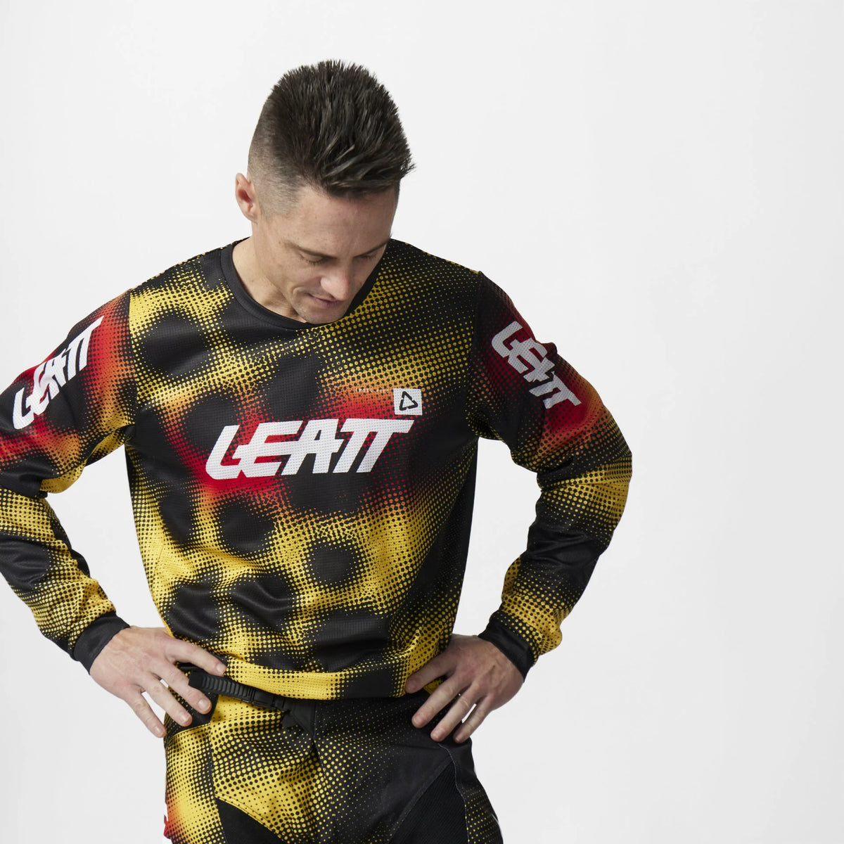 Leatt Moto 3.5 MX Kit Combo 2027 Leopard Yellow