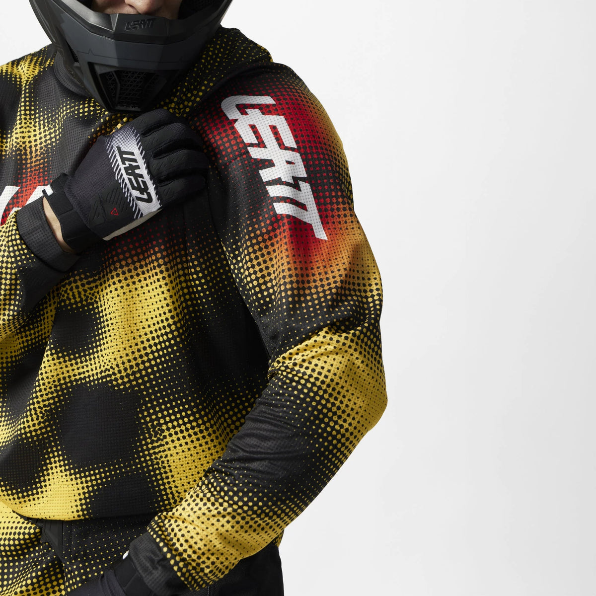 Leatt Moto 3.5 MX Kit Combo 2027 Leopard Yellow