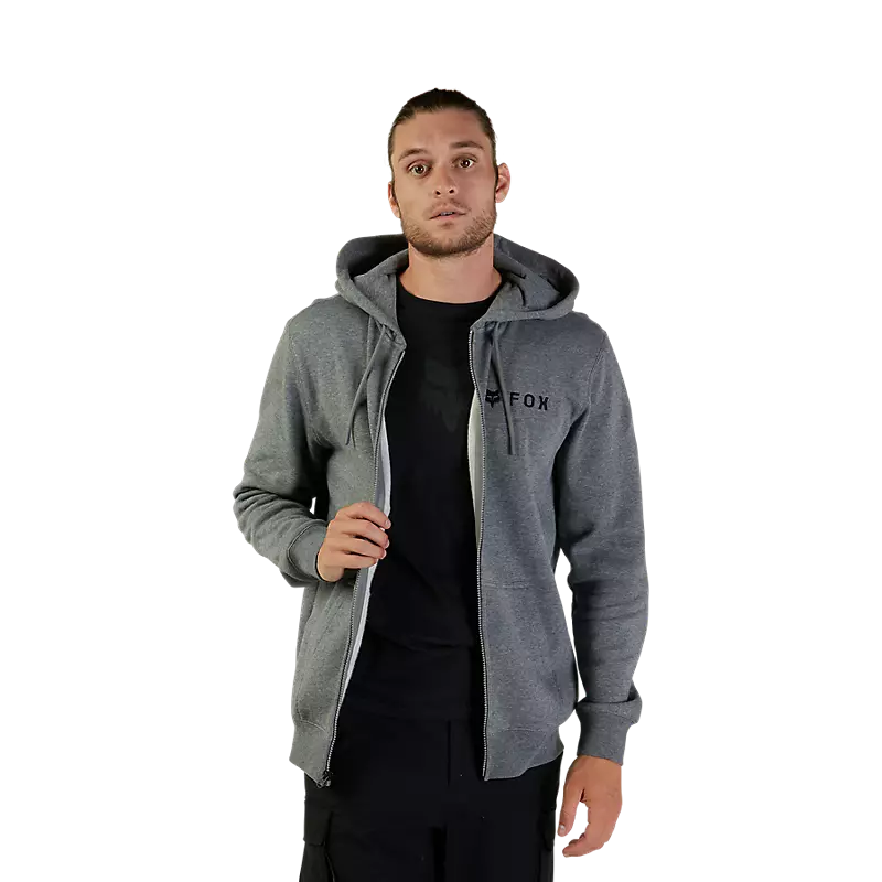 Fox Absolute Zip Up Hoodie Heather Graphite